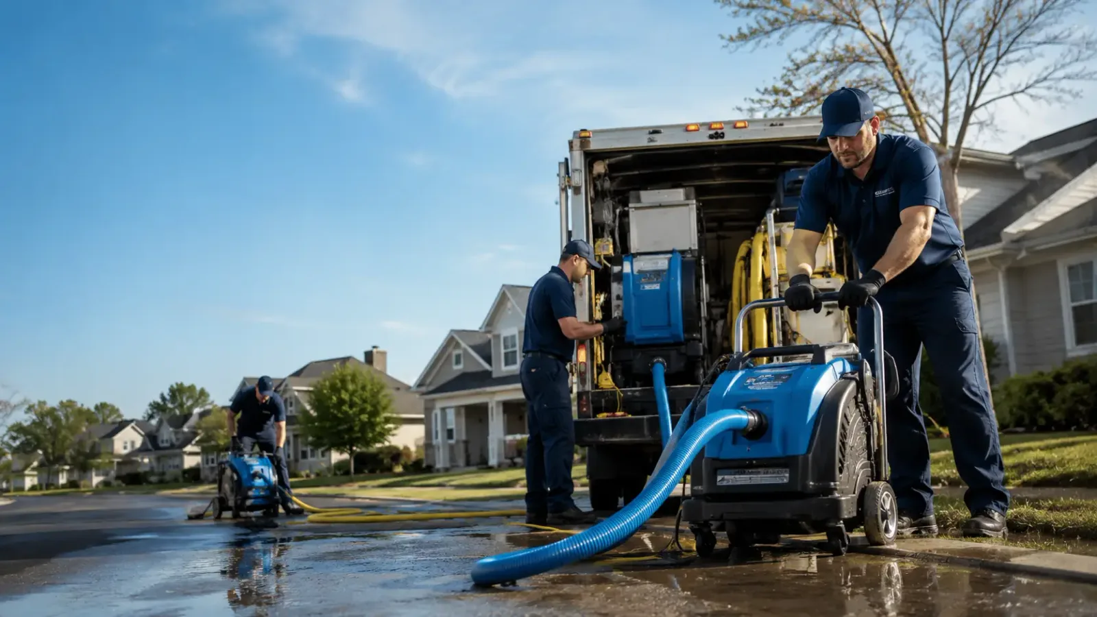 Flood Damage Cleanup in Reesville, OH